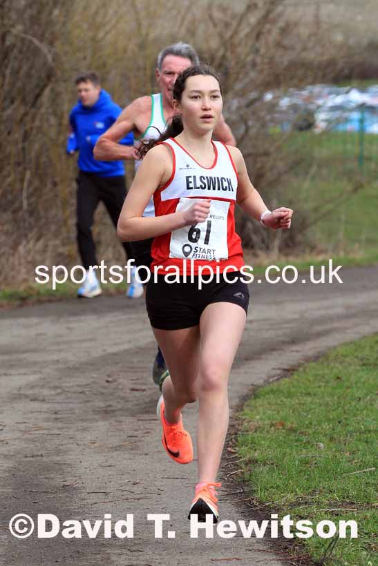 Senior Women and Veteran Women (Over 35s) and Vetreran Men (Over 50s), 2023 NECAA Royal Signals Relays, Hetton le Hole, County Durham. Photo: David T. Hewitson/Sports for All Pics
